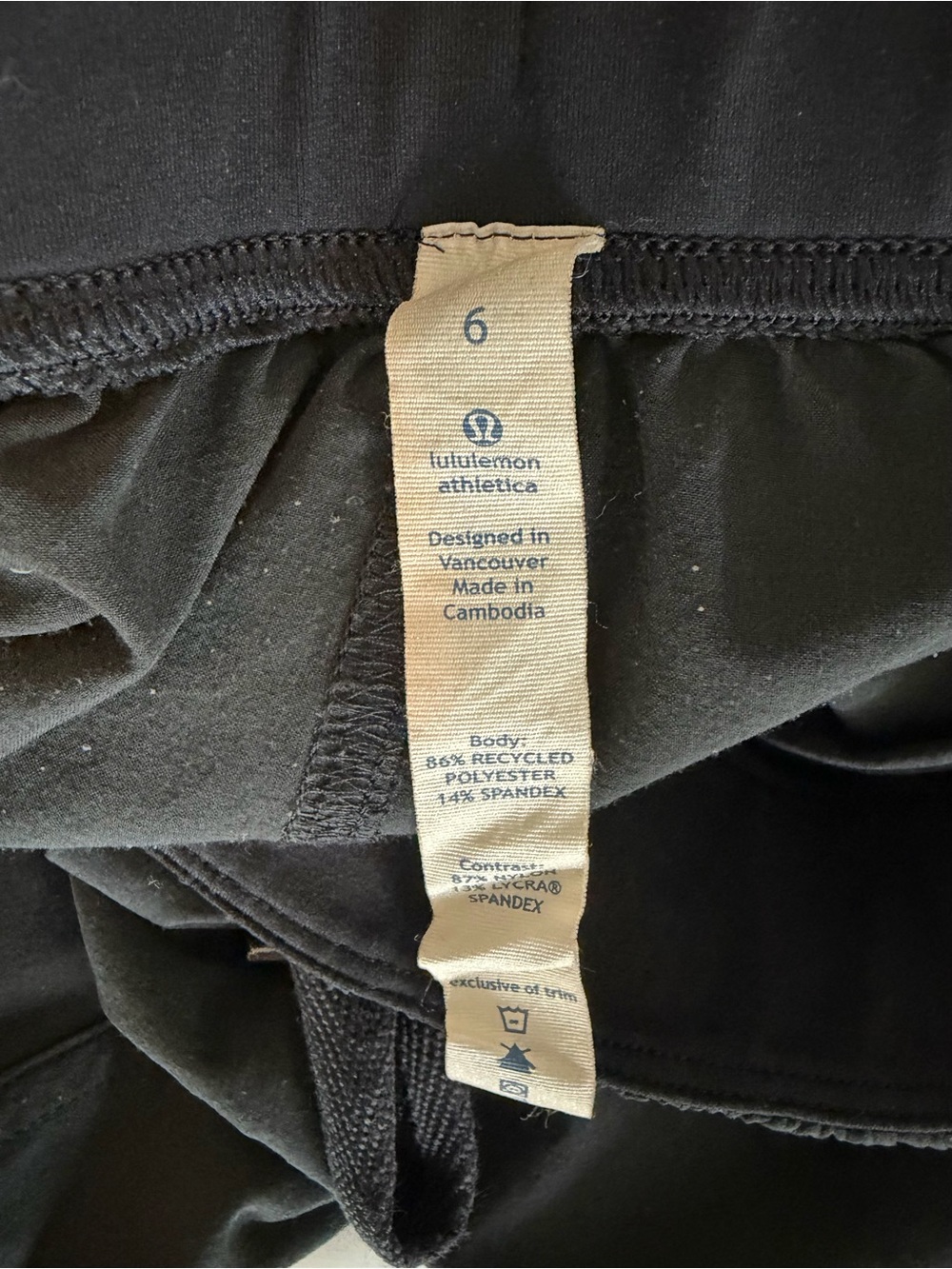 Lululemon Modern Tranquil Black Harem  Pants size 6 - Picture 11 of 14